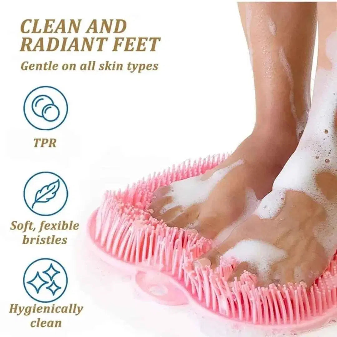 Multicolor Durable Foot Scrubber for Dead Skin Removal - 1 Pcs Premium Care