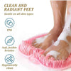 Multicolor Durable Foot Scrubber for Dead Skin Removal - 1 Pcs Premium Care