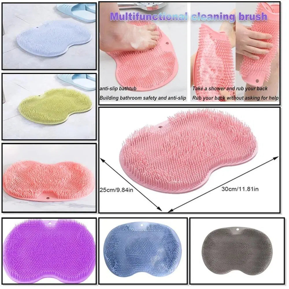 Multicolor Durable Foot Scrubber for Dead Skin Removal - 1 Pcs Premium Care